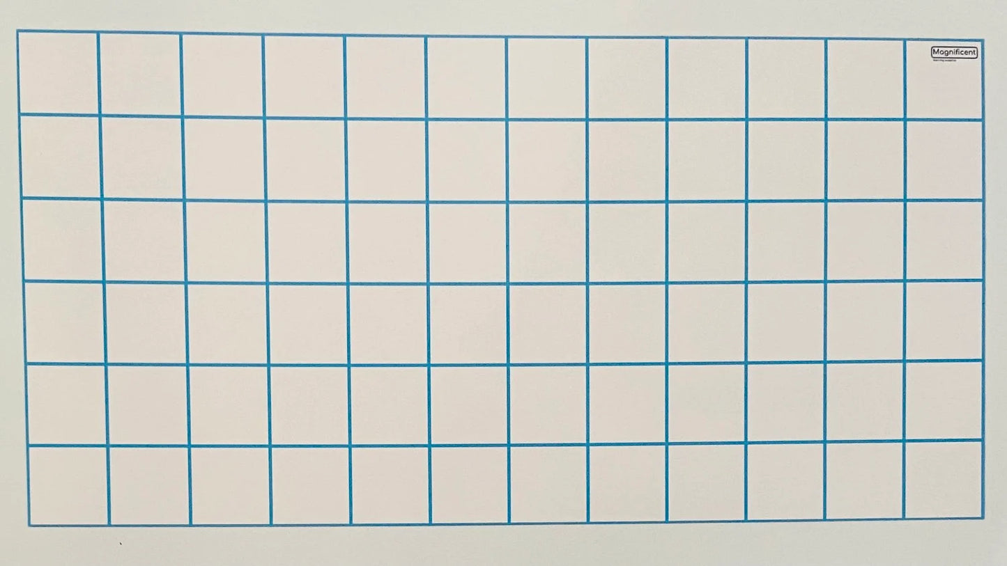 Teacher whiteboard grid lines