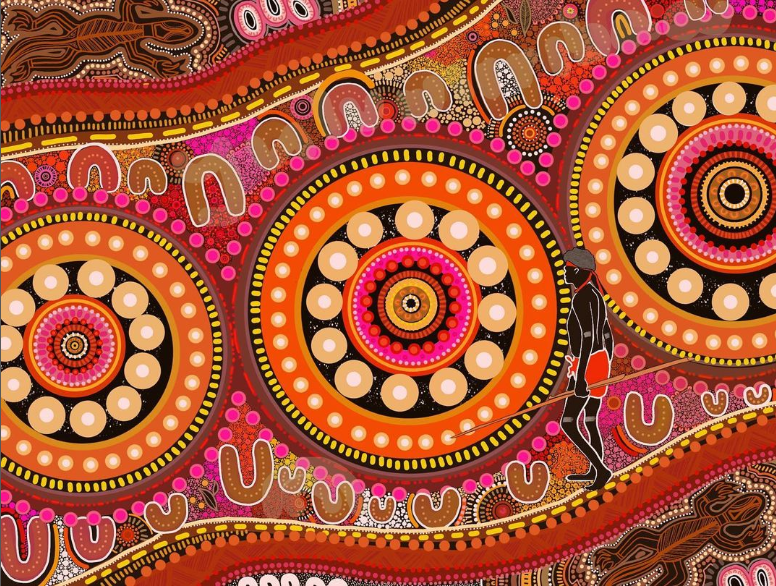 SALE 20% OFF - Indigenous Hall Runner - Ready to go Design (Since the Beginning)