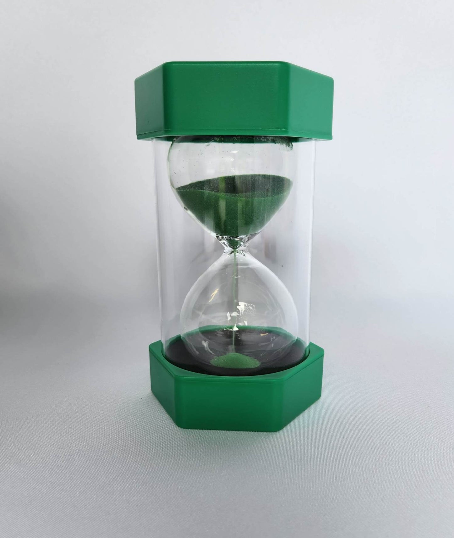 Green 5 Minute sand timer, coloured timer, 60 second timer, school timer | Bloom Classroom School Equipment & Supplies