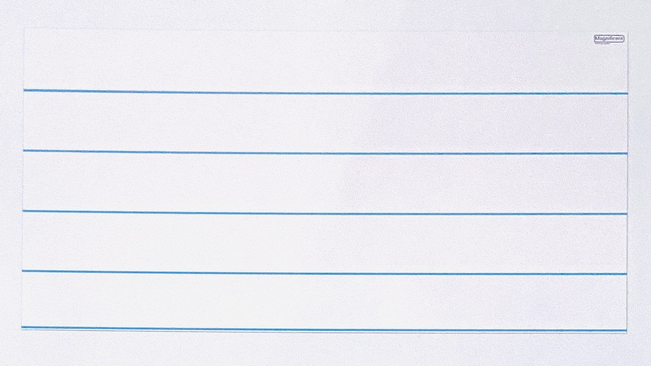 Magnetic teacher writing sheets | Teacher whiteboard notebook lines | Bloom Classroom