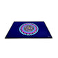 Australian Indigenous Classroom Mat - Yarning Circle Purple - 2m x 3m and Round 200cm diameter