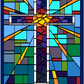 SALE 20% OFF - Ready to Go Hall Runner Design - (Stained-glass window)