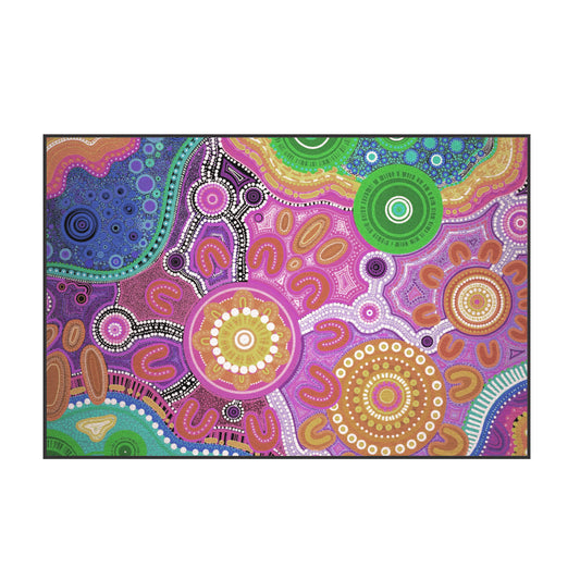 Australian Indigenous Classroom Mat - Yu-gali