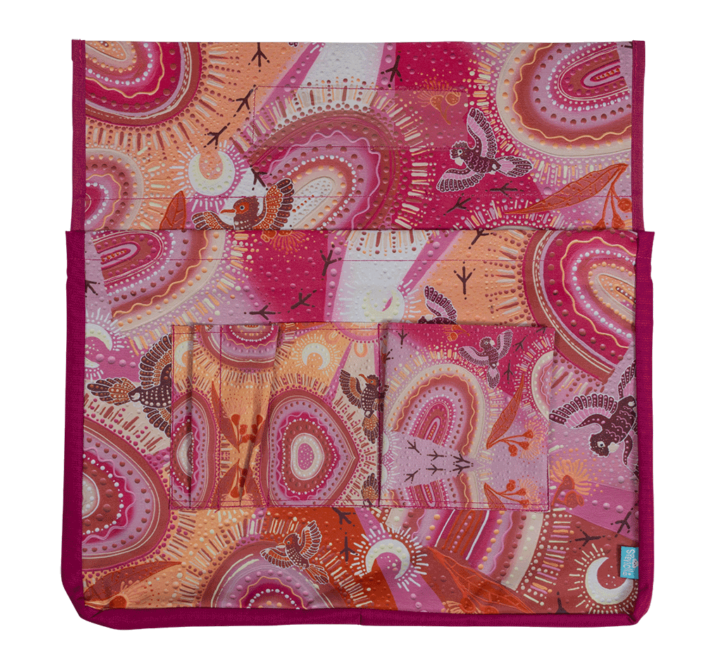 Australian Indigenous design Chair Bag for classrooms | Chair Organiser | Yarrawala