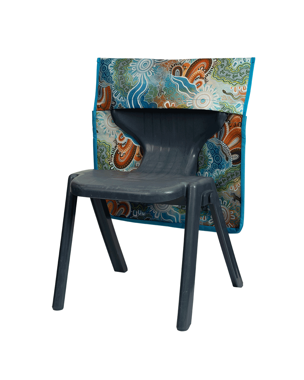 Australian Indigenous Chair Bag for classrooms | Classroom Chair Organiser | Kalkatungu Muu