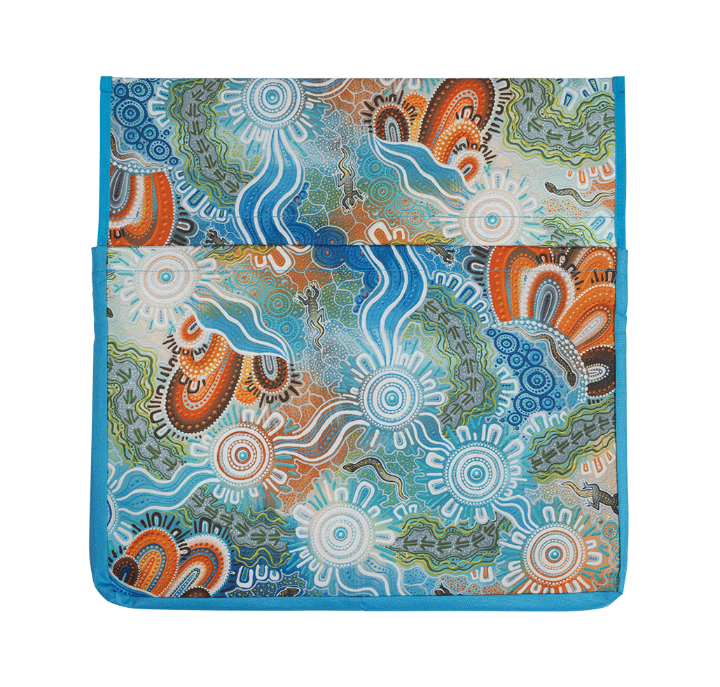 Australian Indigenous Chair Bag for classrooms | Chair Organiser | Kalkatungu Muu