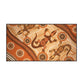 Australian Indigenous Classroom Mat | Sand Goannas (1.8m x 3.4m)