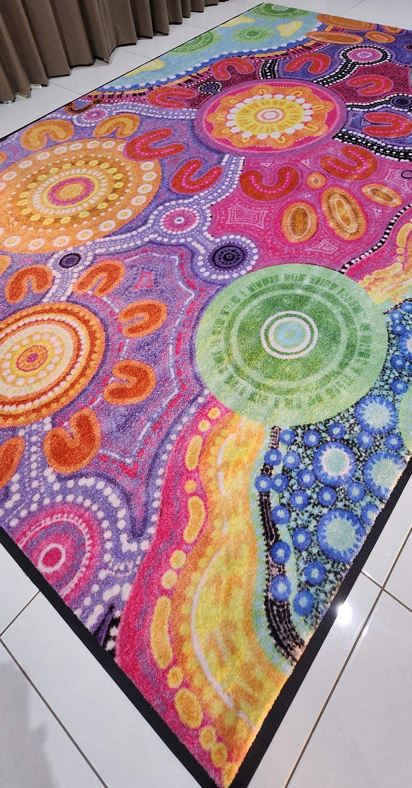 Australian Indigenous Classroom Mat - Yu-gali