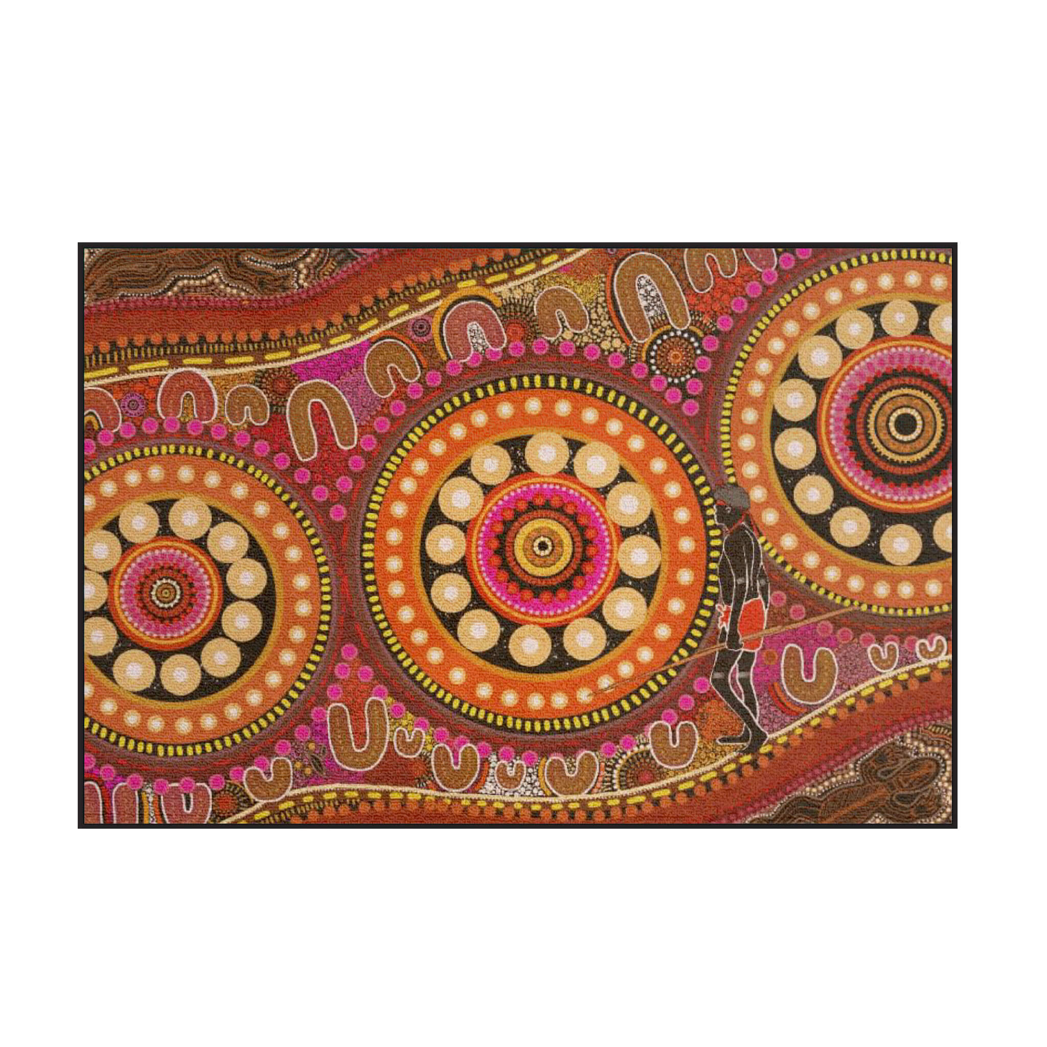 Indigenous Learning Rugs Indigenous School Rug - Since the Beginning (2m x 3m) – Bloom Classroom