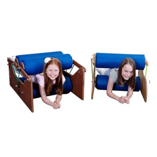 Steamroller - Therapeutic Sensory Calming Roller | Autism calming steamroller pressure therapy | Bloom Classroom Sydney