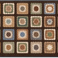 24 Square Classroom Seating Mat - Crochet Squares (2m x 3m)