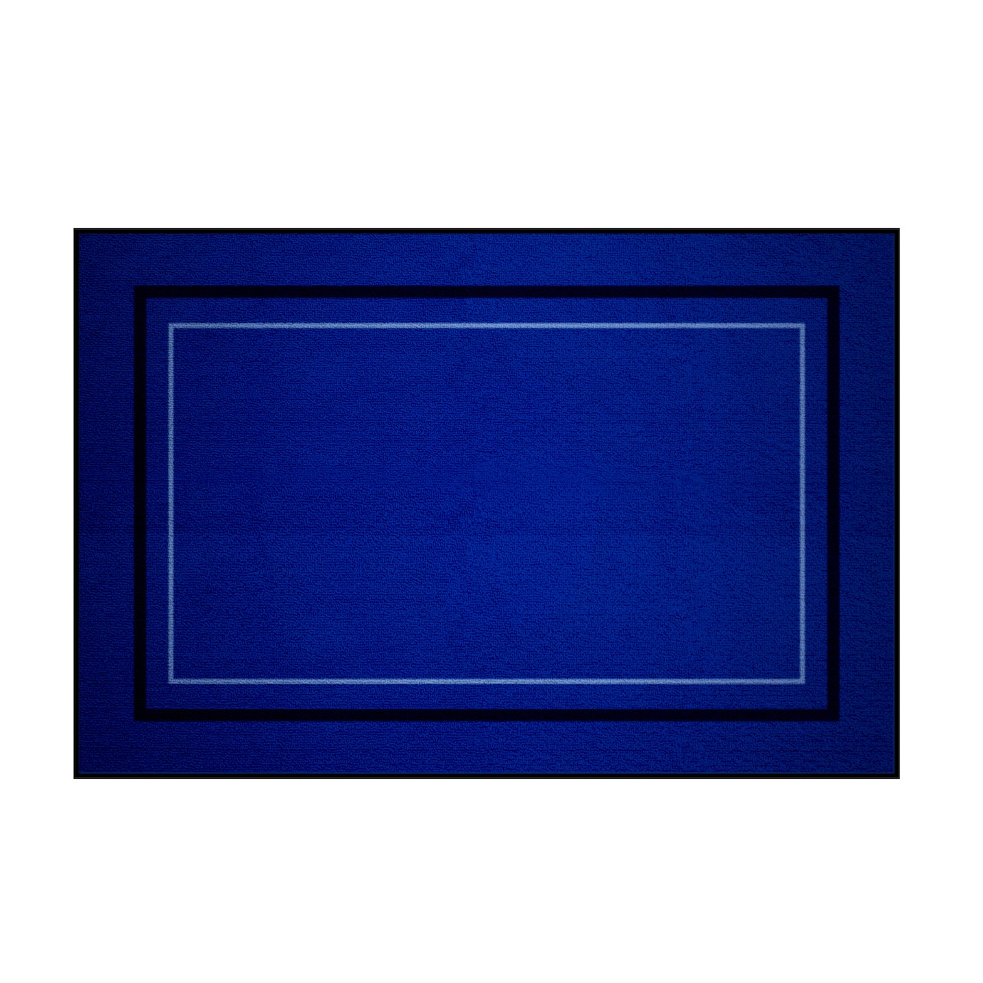 Blue Frame Rug Bloom Framed Mat Blue (2m x 3m) | Bloom Classroom