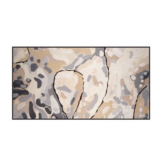 Raw Undoings Neutrals - Available in 1.8m x 3.4m and round 200cm in diameter