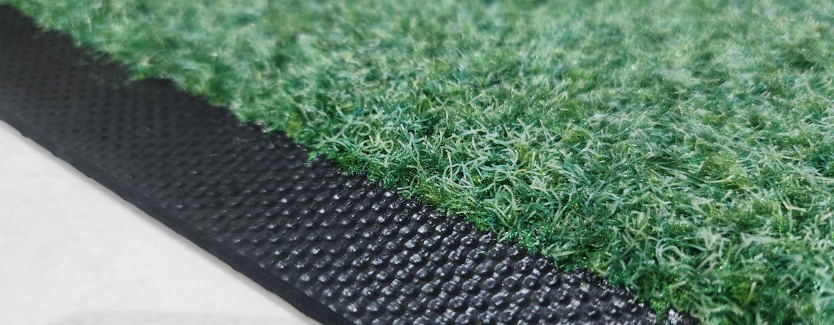 close up non-trip edge outdoor logo mat