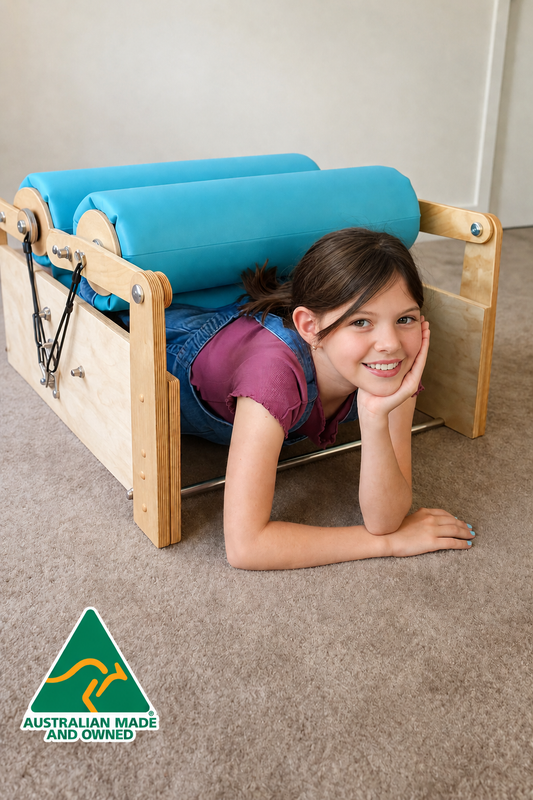 Australian Made Sensory Steamroller | Commercial Grade Deep Pressure Roller