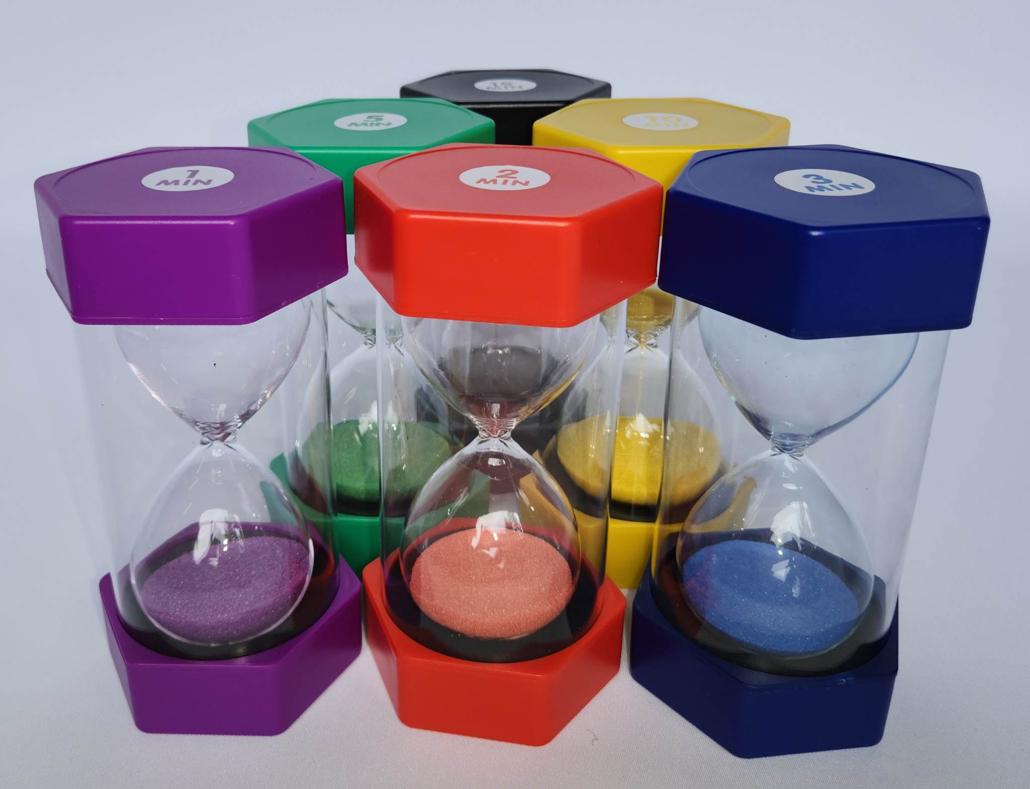 Sand Timers - Set of 6 | Classroom Sensory Products