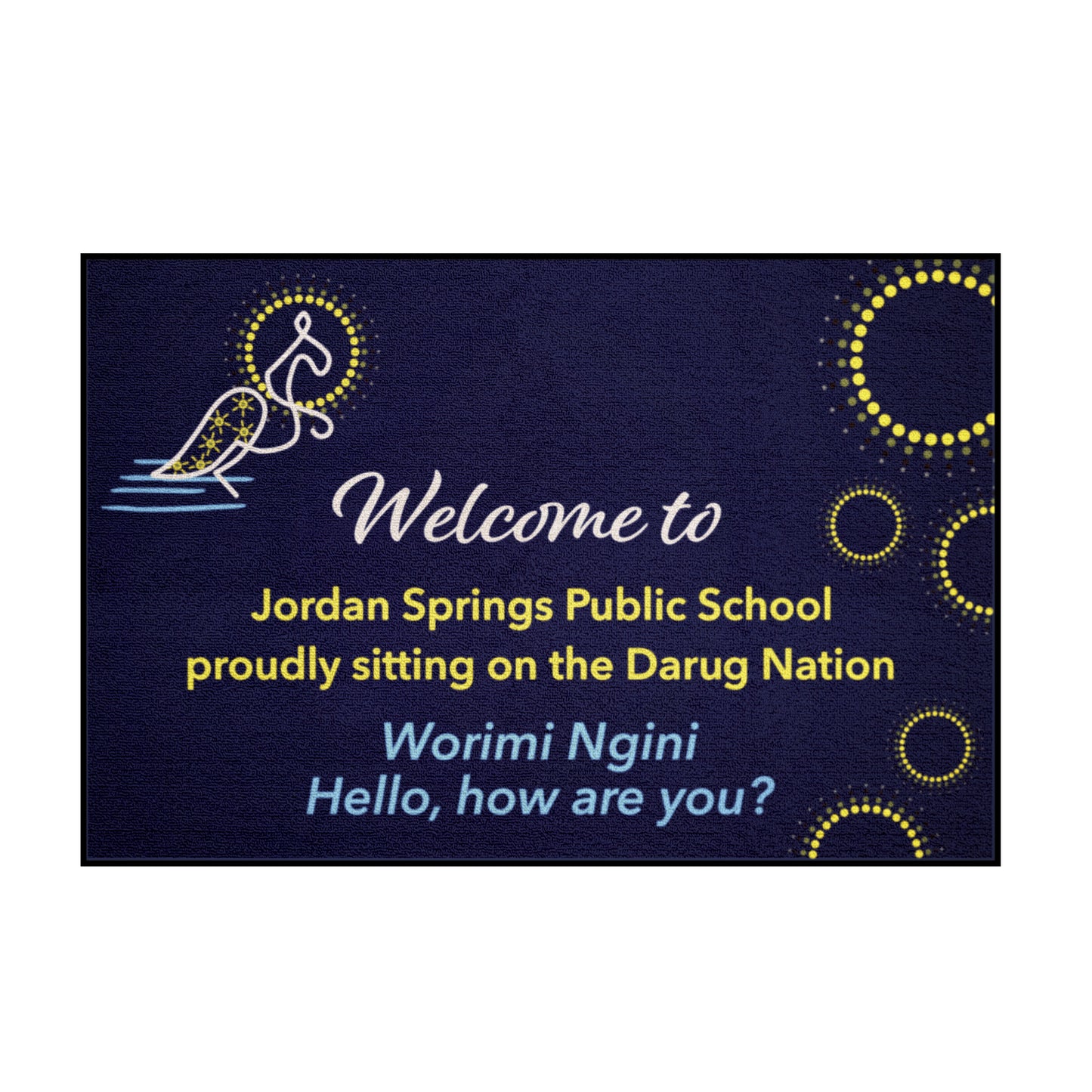 Custom Welcome Mats / Hall Runners / Classroom Mats