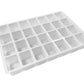 Tote Tray Section Insert White