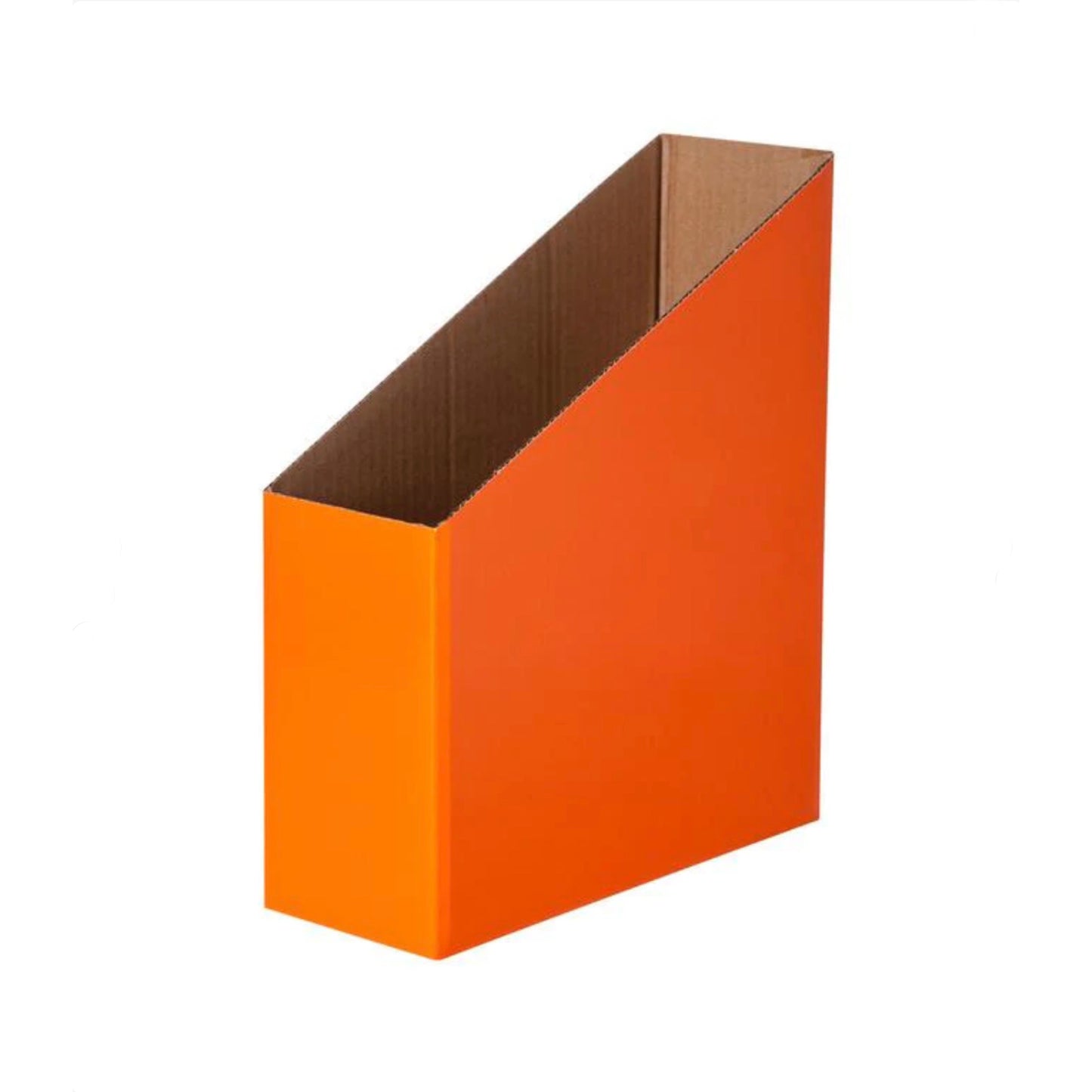 Orange Magazine Holders, Boxes & Magazine Cardboard Storage | Bloom Classroom School Equipment & Supplies
