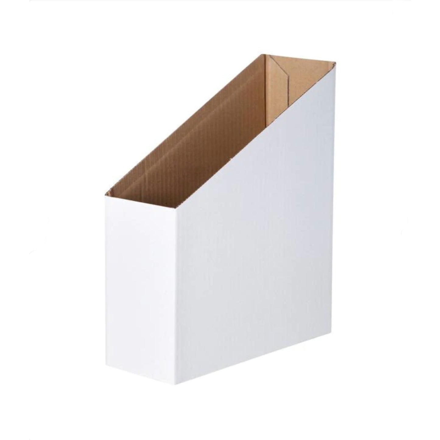 white Magazine Holders, Boxes & Magazine Cardboard Storage | Bloom Classroom School Equipment & Supplies